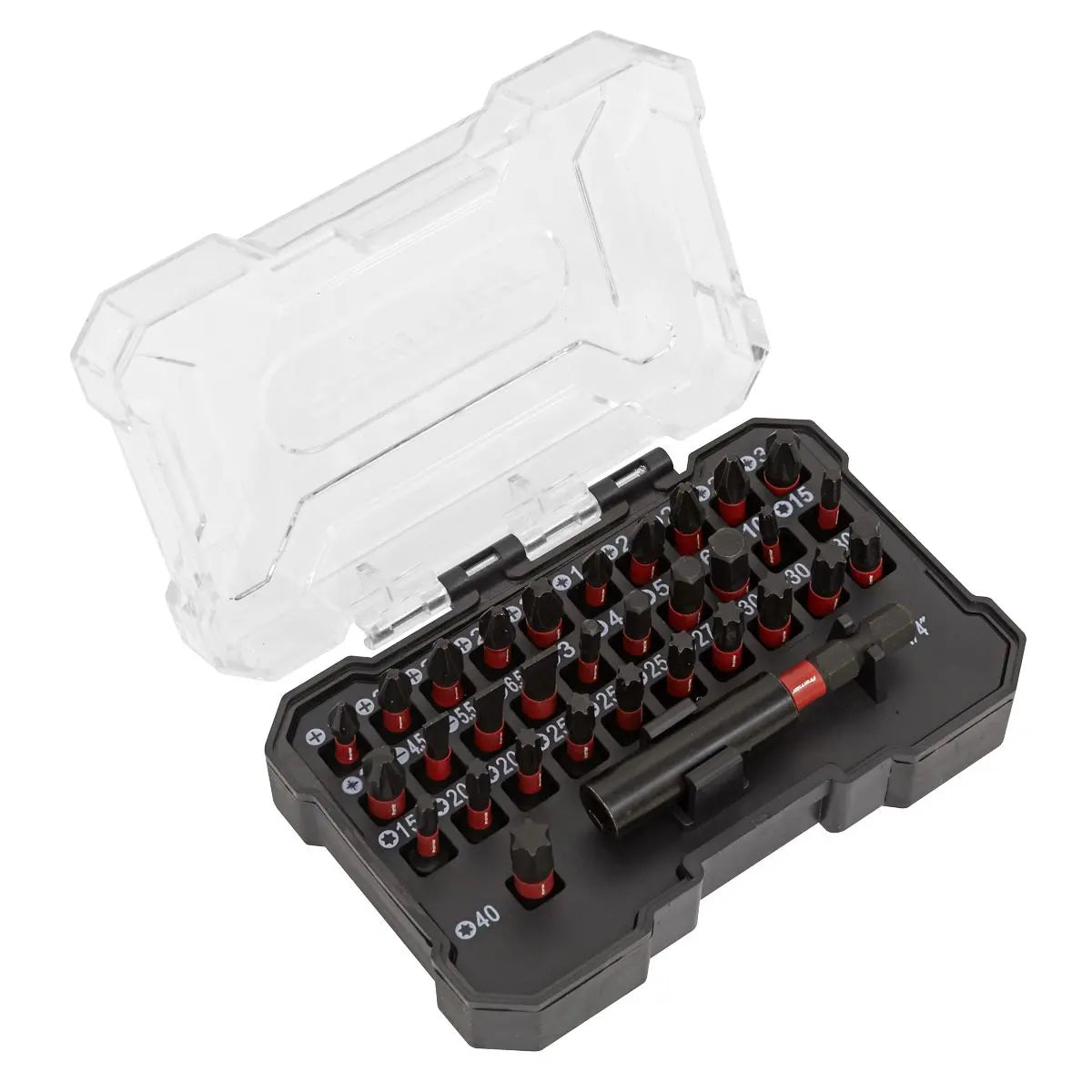 Sealey Premier Power Tool Bit Set 32pc Impact Grade 