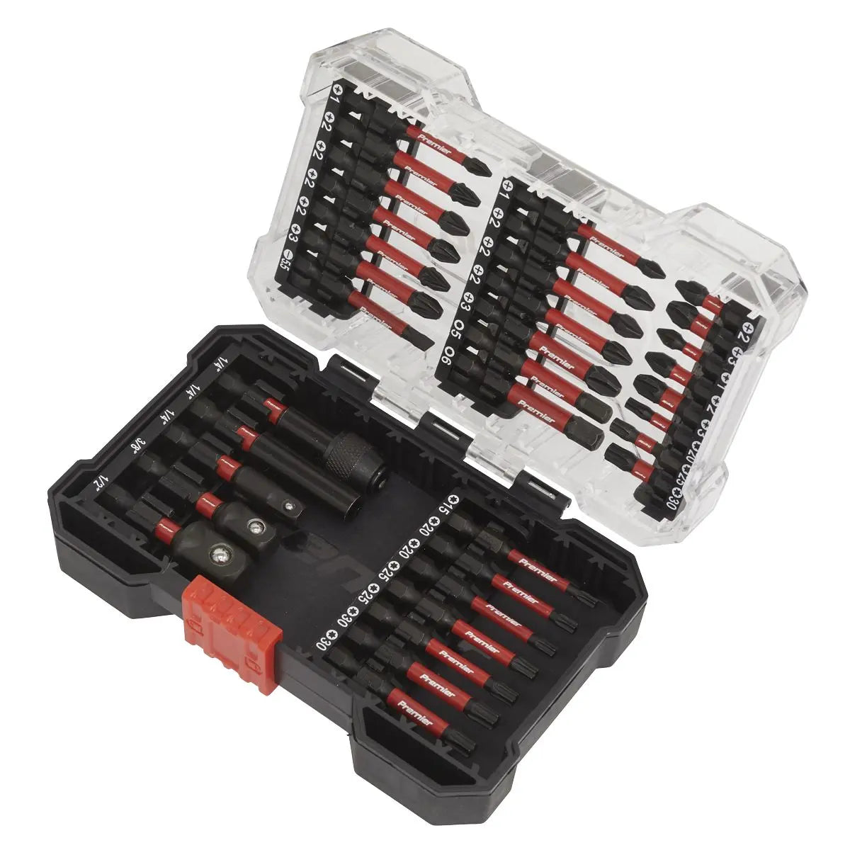 Sealey Premier Power Tool Bit Set 34pc Impact Grade 