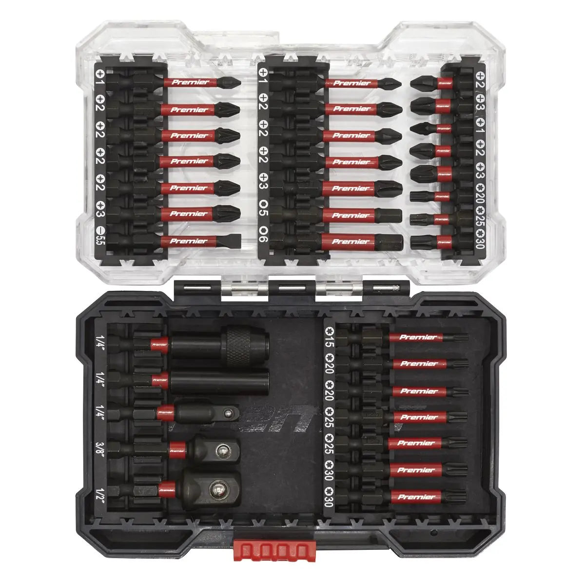 Sealey Premier Power Tool Bit Set 34pc Impact Grade 