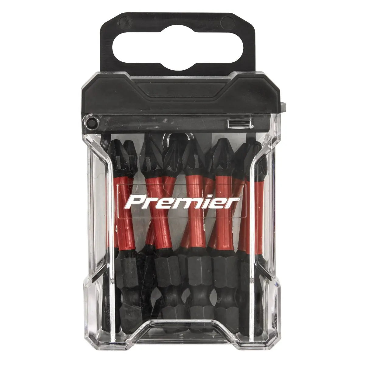 Sealey Premier Pozi #2 Impact Power Tool Bits 50mm - 10pc 