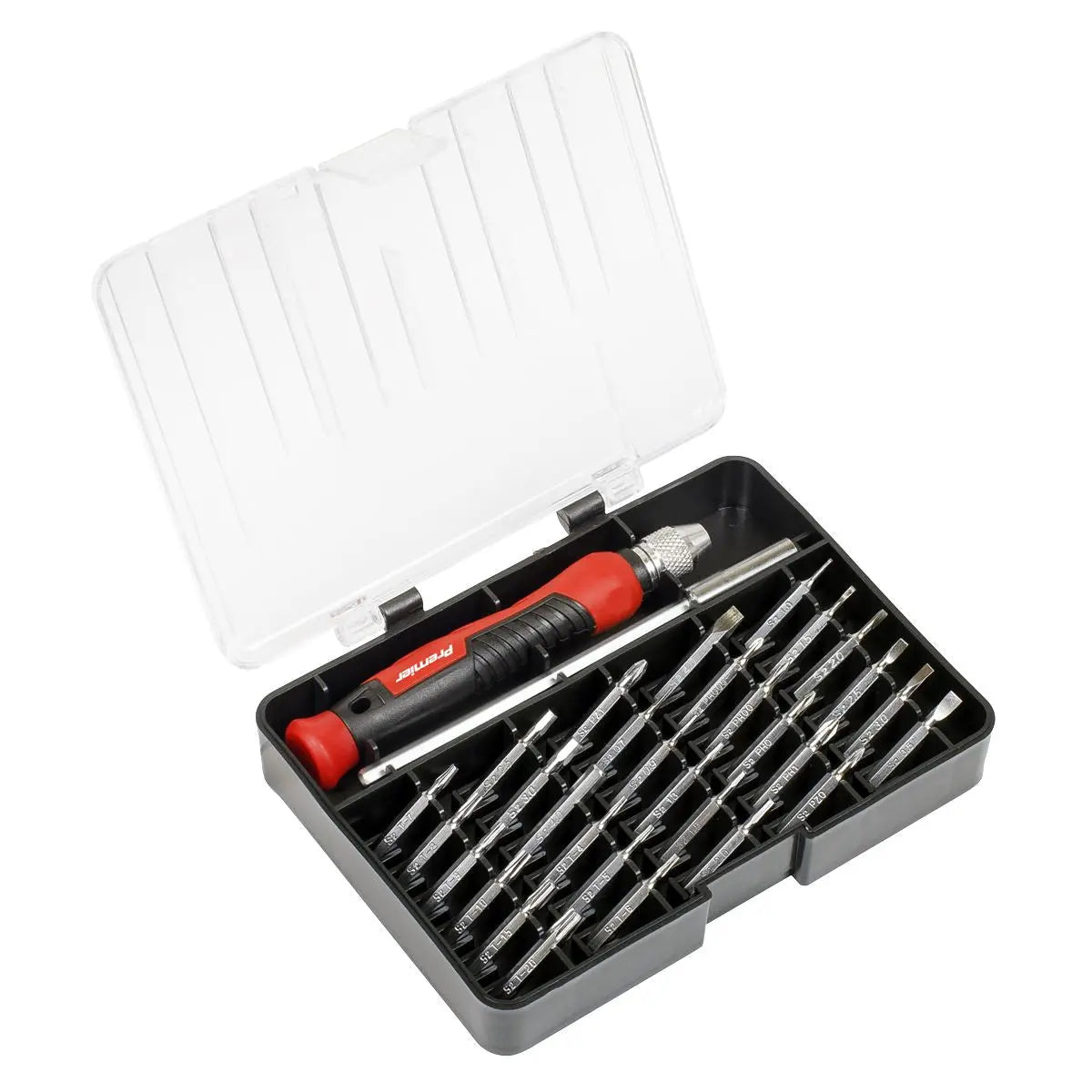 Sealey Premier Precision Bit Screwdriver Set 32pc  White Rose Tools