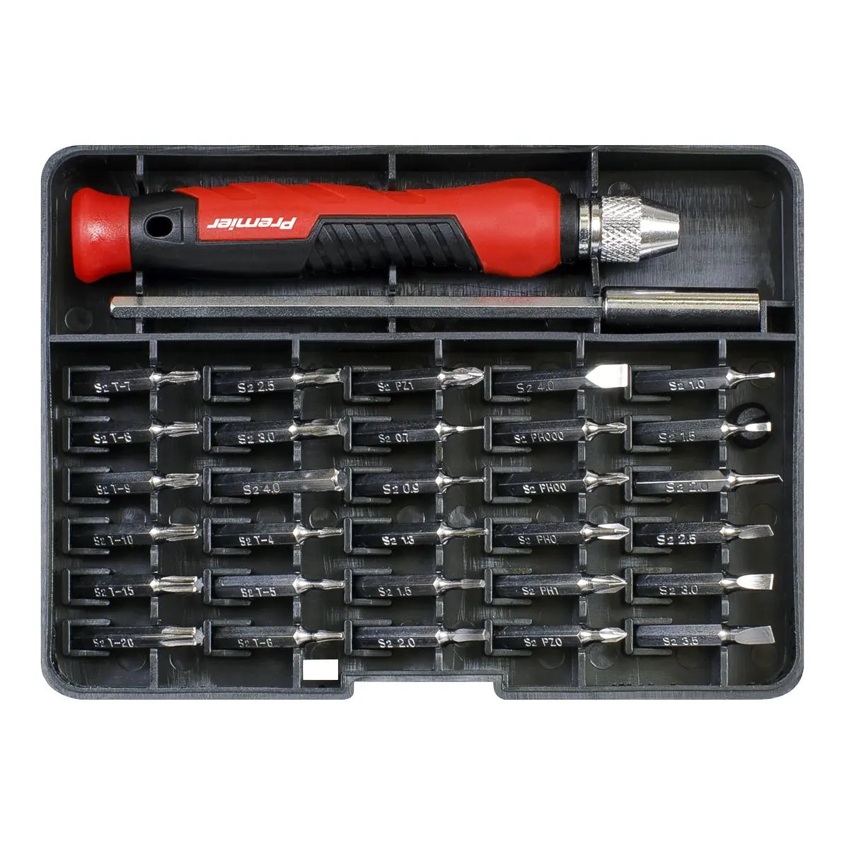 Sealey Premier Precision Bit Screwdriver Set 32pc  White Rose Tools