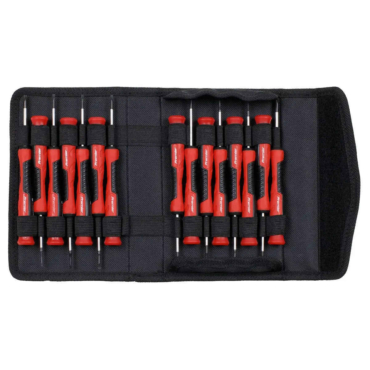 Sealey Premier Precision Screwdriver Set 15pc  White Rose Tools