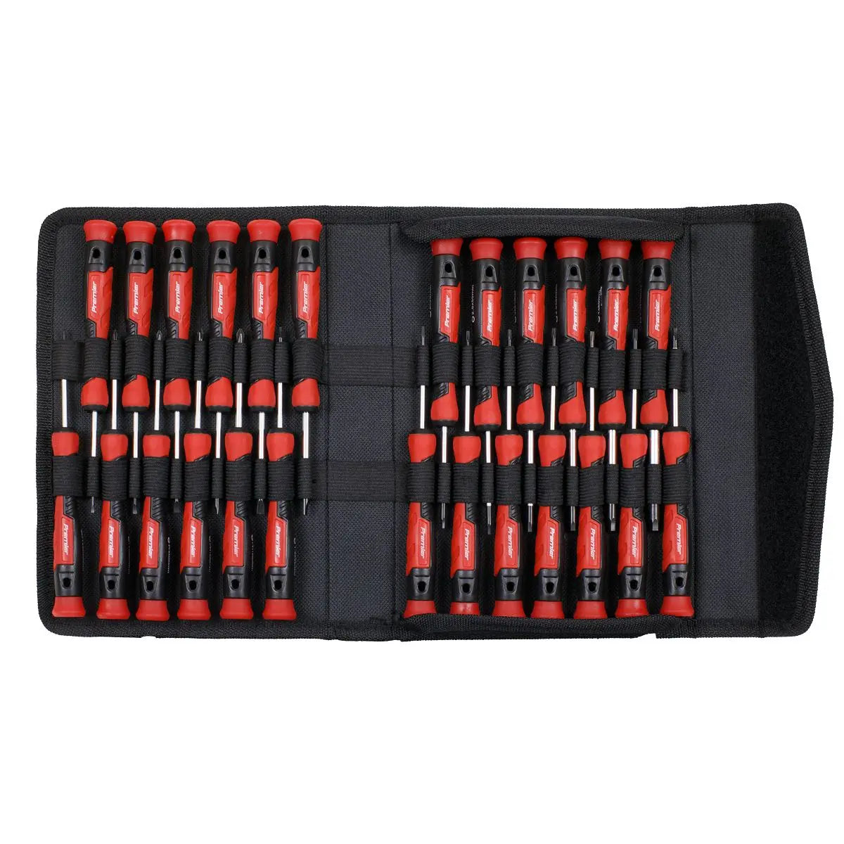 Sealey Premier Precision Screwdriver Set 25pc  White Rose Tools