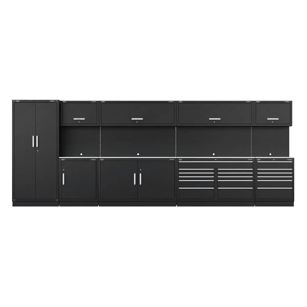 Sealey Premier Premier 5.6m Storage System - Stainless Worktop 