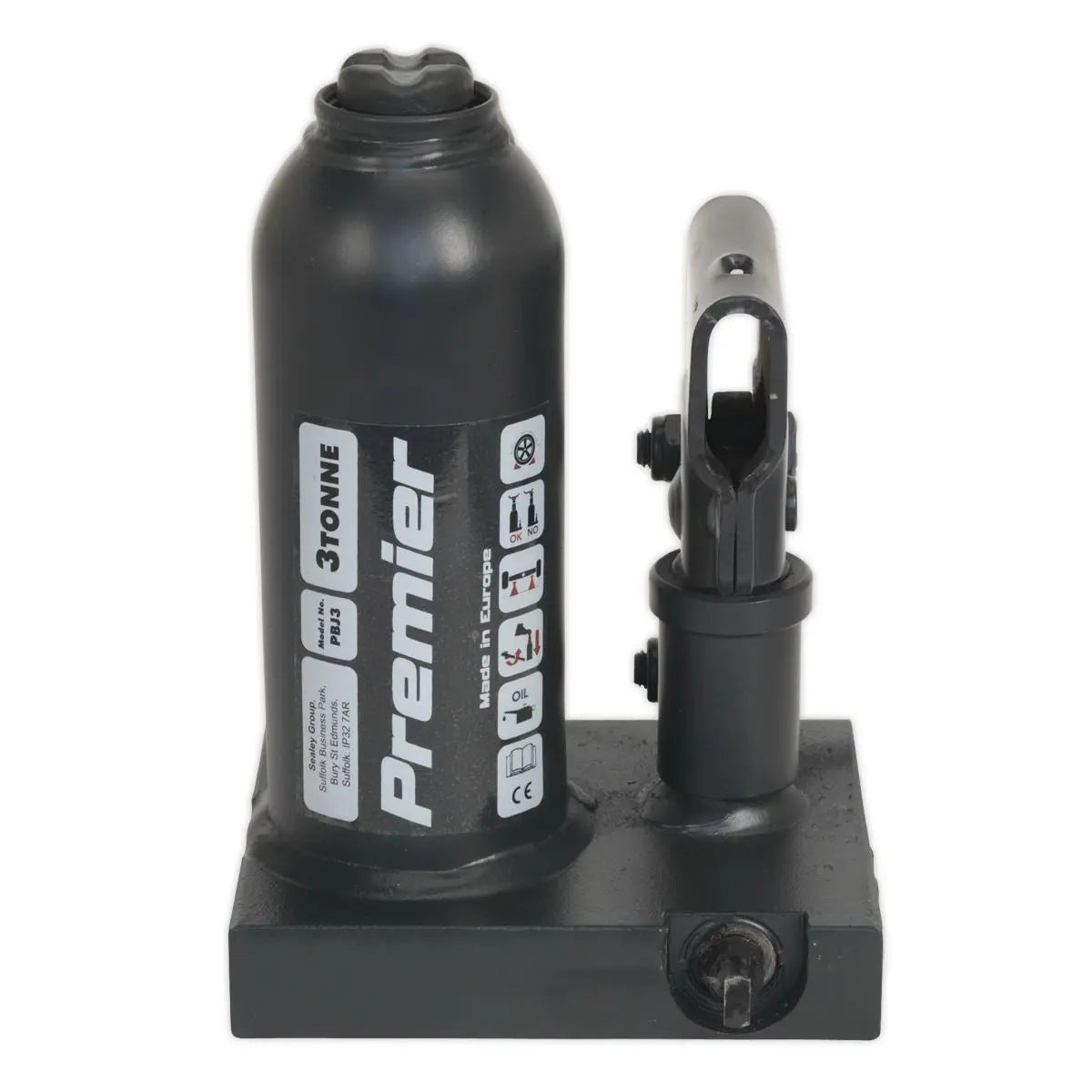 Sealey Premier Premier Bottle Jack 3 Tonne 