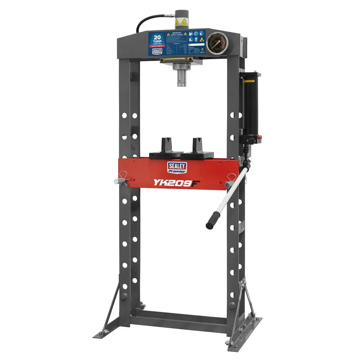 Sealey Premier Premier Hydraulic Floor Type Press 20 Tonne 
