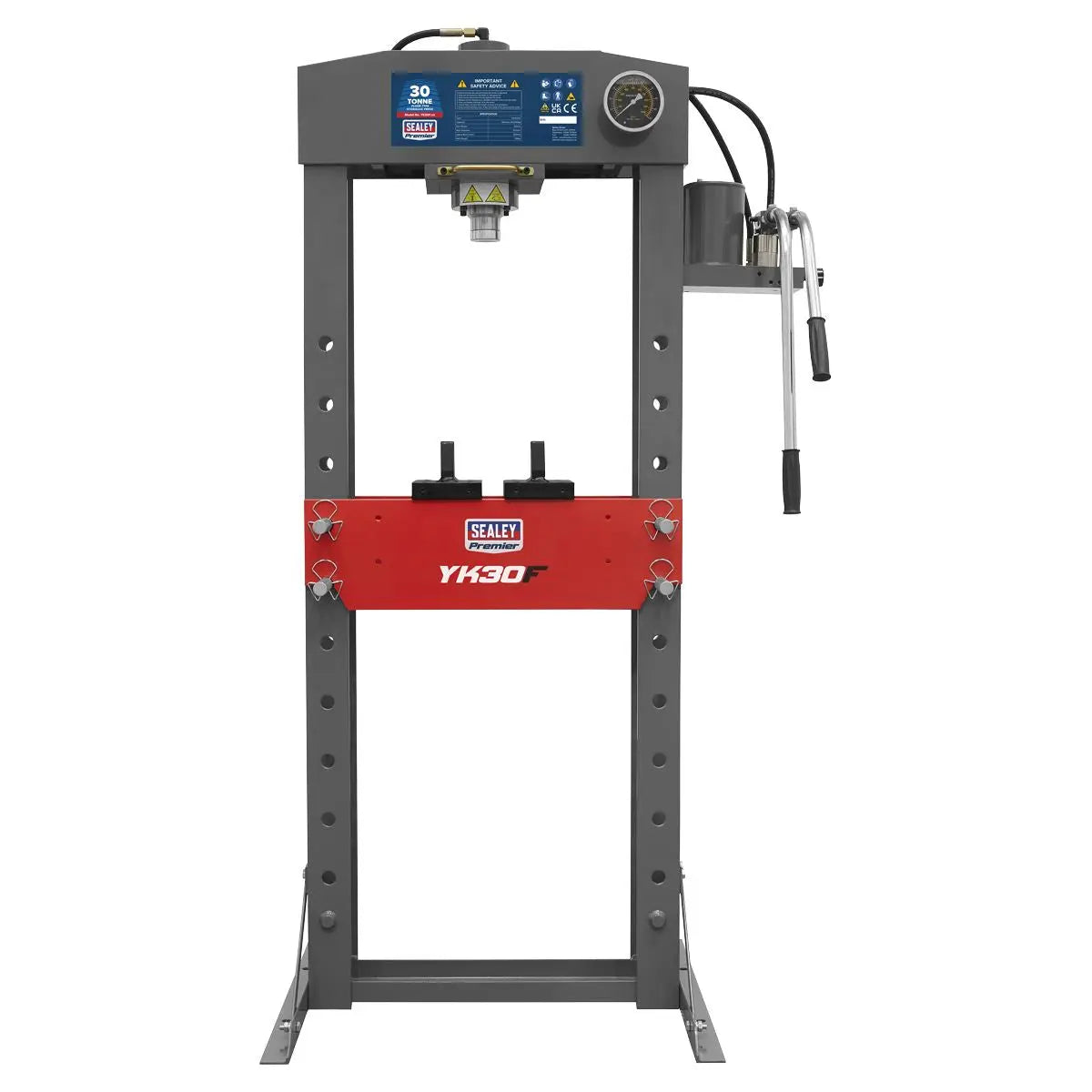 Sealey Premier Premier Hydraulic Floor Type Press 30 Tonne 