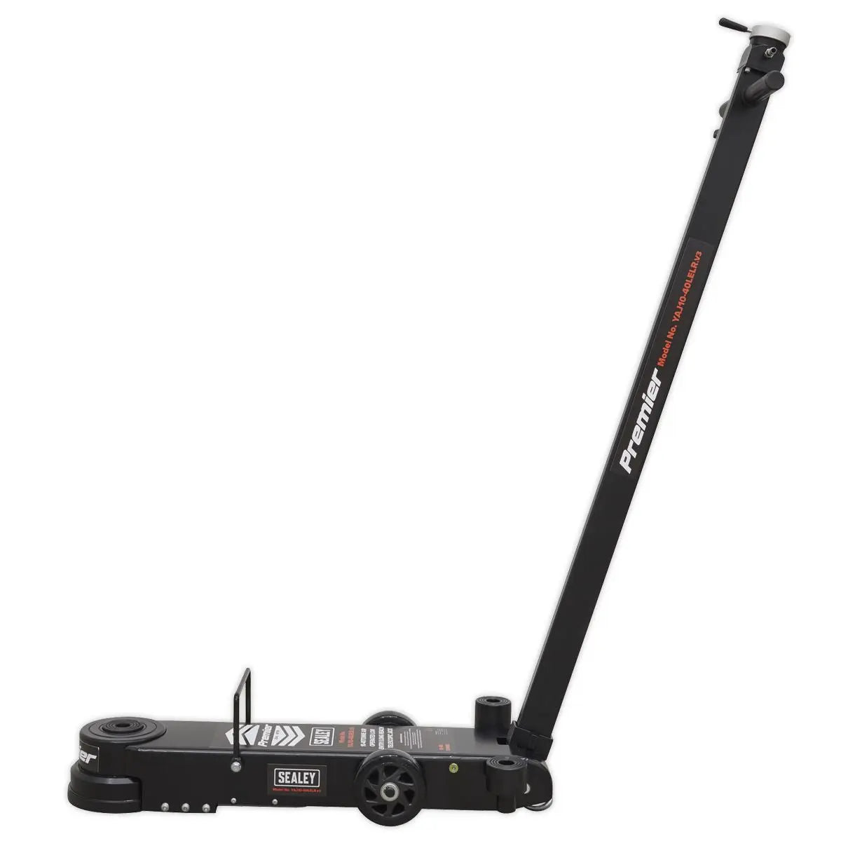 Sealey Premier Premier Long Reach/Low Profile Air Operated Telescopic Jack 10-40 Tonne 