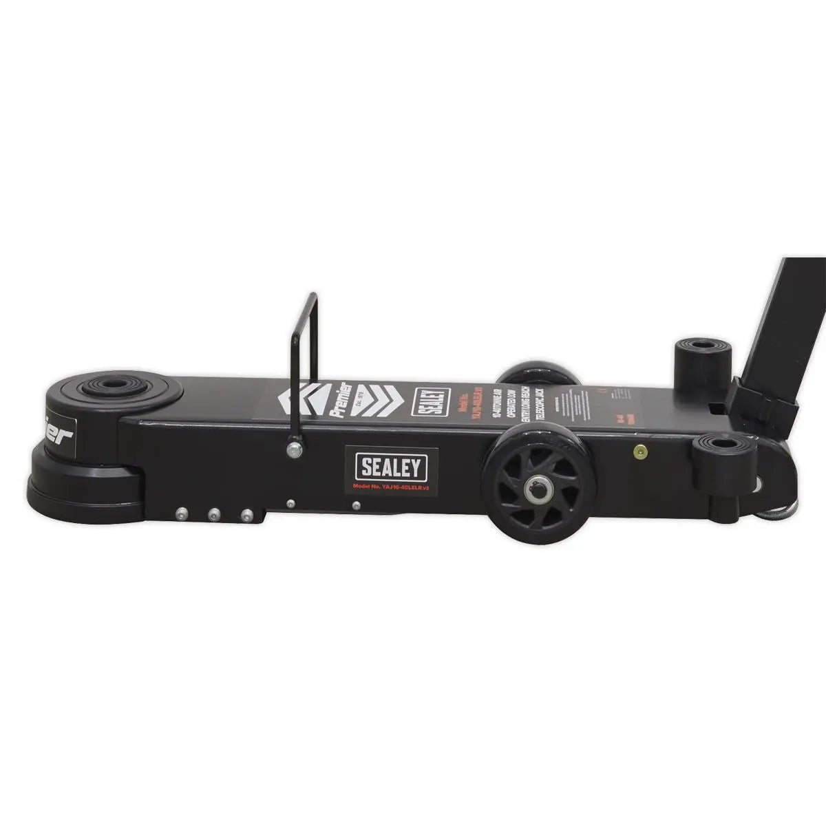 Sealey Premier Premier Long Reach/Low Profile Air Operated Telescopic Jack 10-40 Tonne 