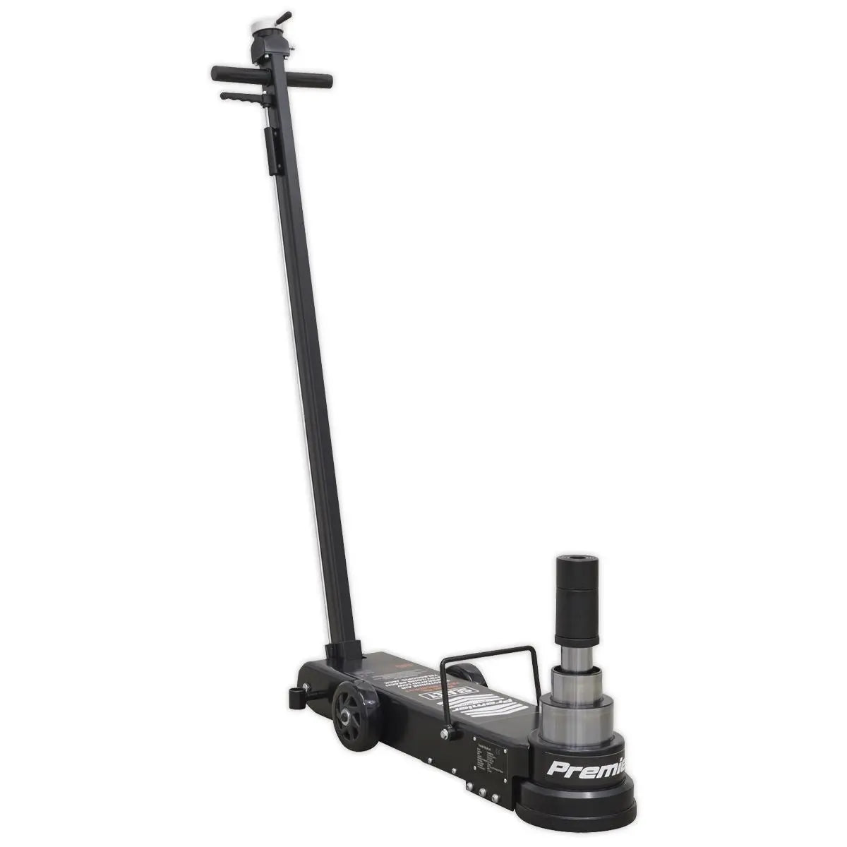Sealey Premier Premier Long Reach/Low Profile Air Operated Telescopic Jack 10-40 Tonne 
