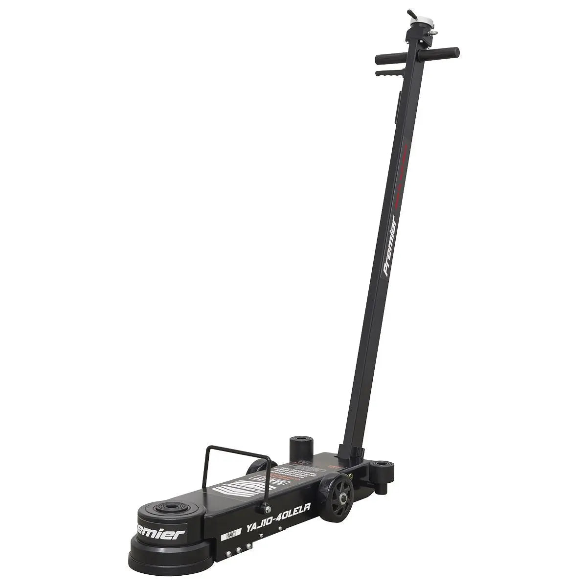 Sealey Premier Premier Long Reach/Low Profile Air Operated Telescopic Jack 10-40 Tonne 