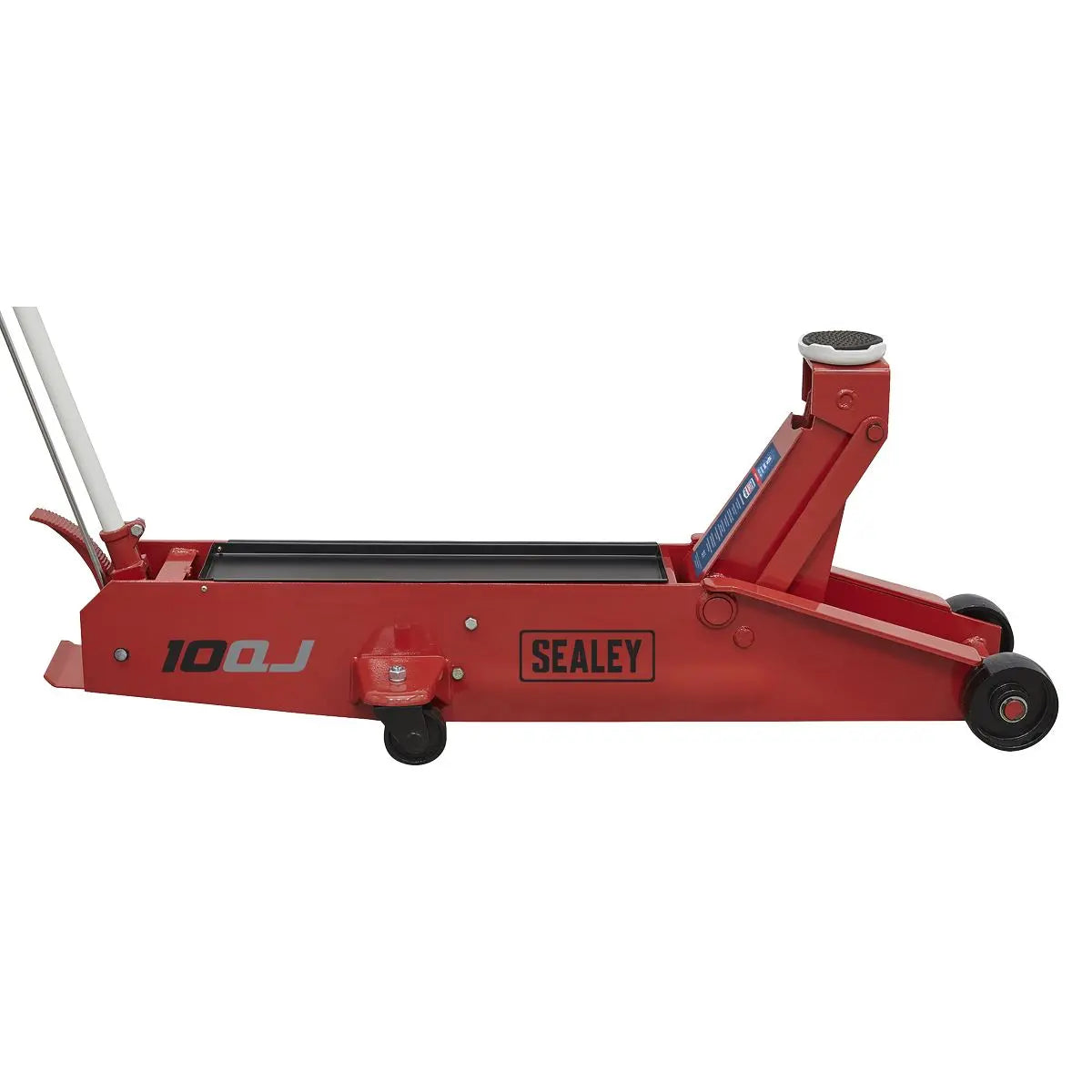 Sealey Premier Premier Long Reach Trolley Jack 10 Tonne 
