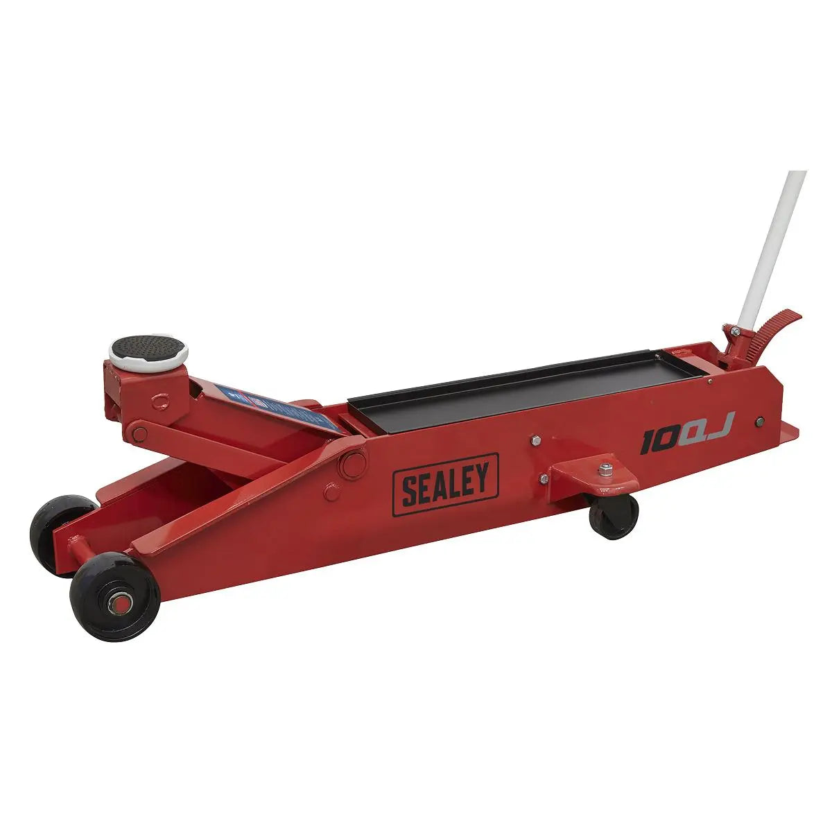 Sealey Premier Premier Long Reach Trolley Jack 10 Tonne 