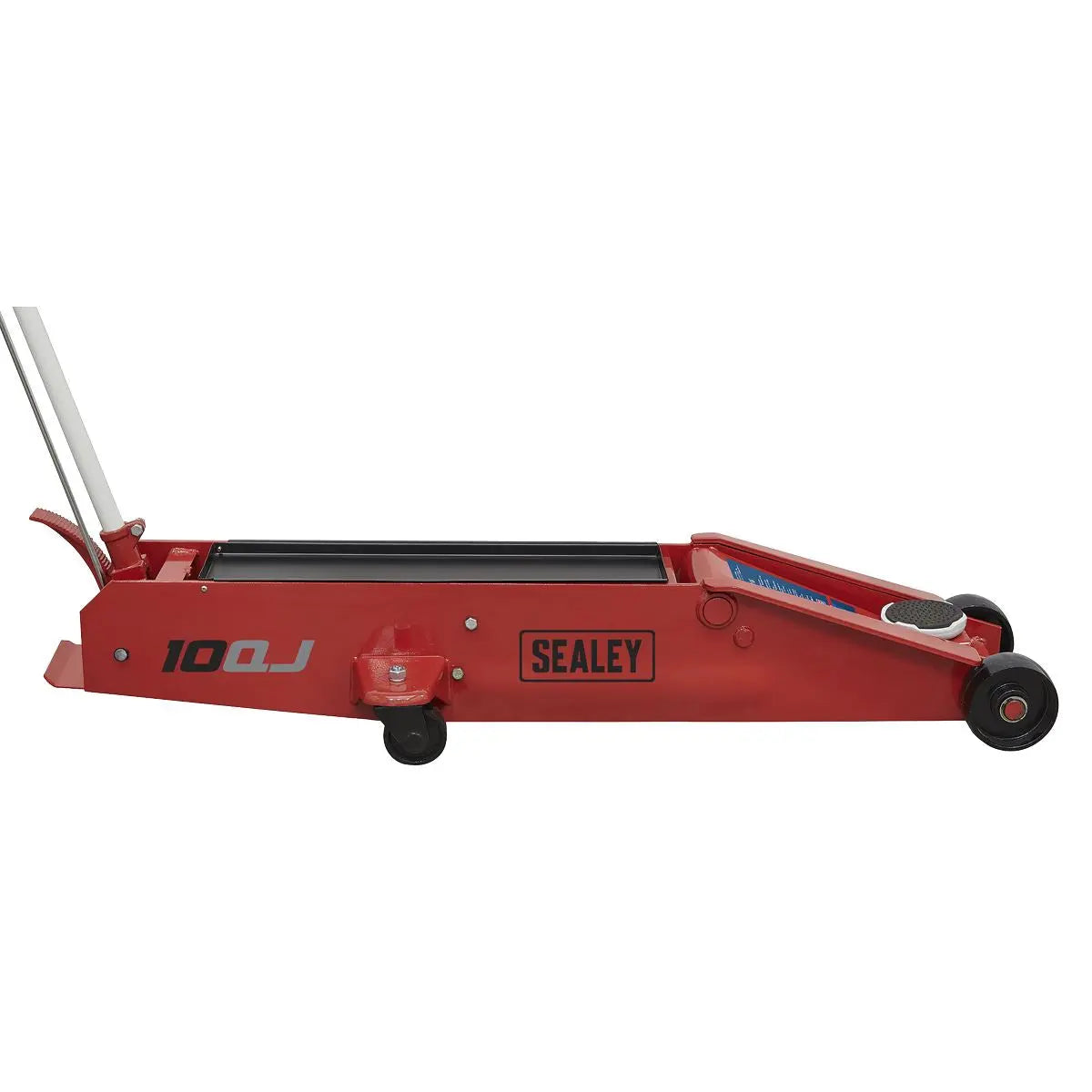 Sealey Premier Premier Long Reach Trolley Jack 10 Tonne 