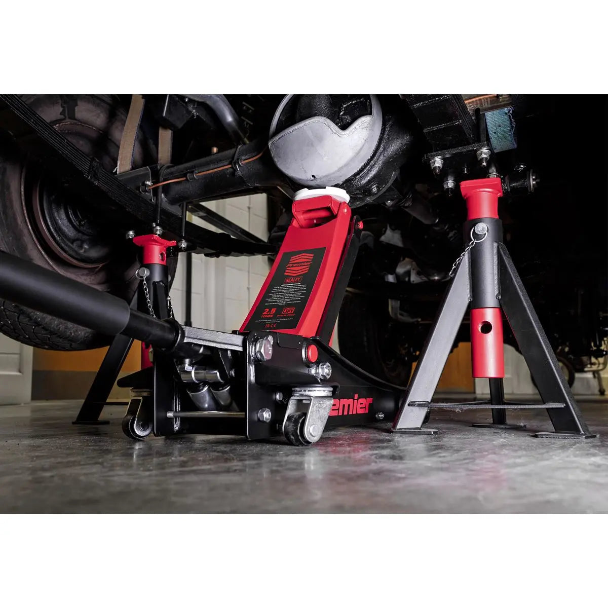 Sealey Premier Premier Low Profile Trolley Jack 2.5 Tonne 