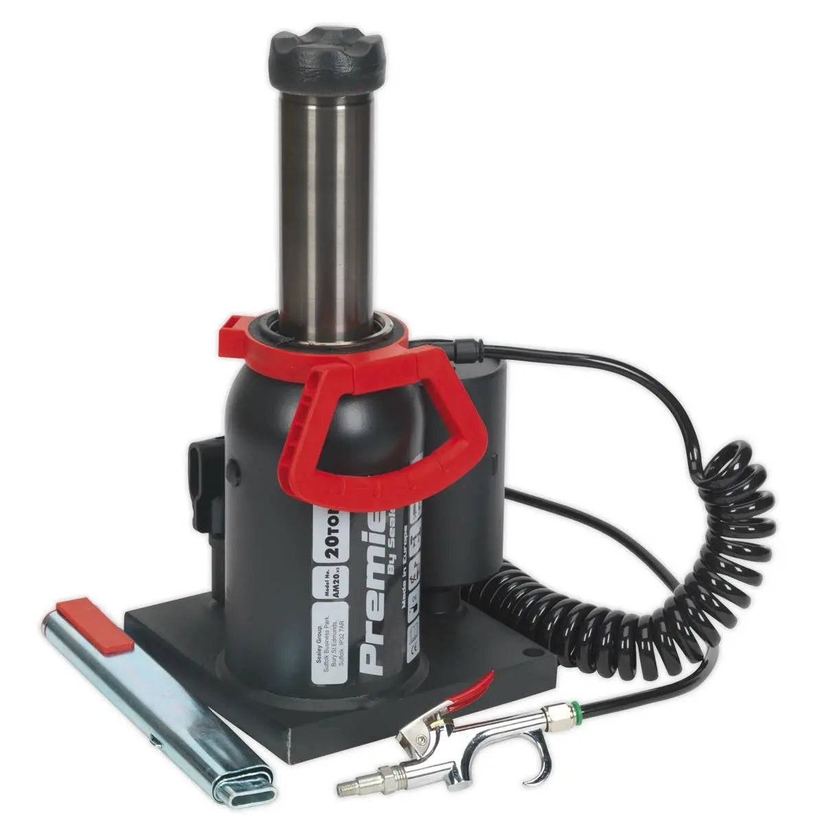 Sealey Premier Premier Manual/Air Hydraulic Bottle Jack 20 Tonne 