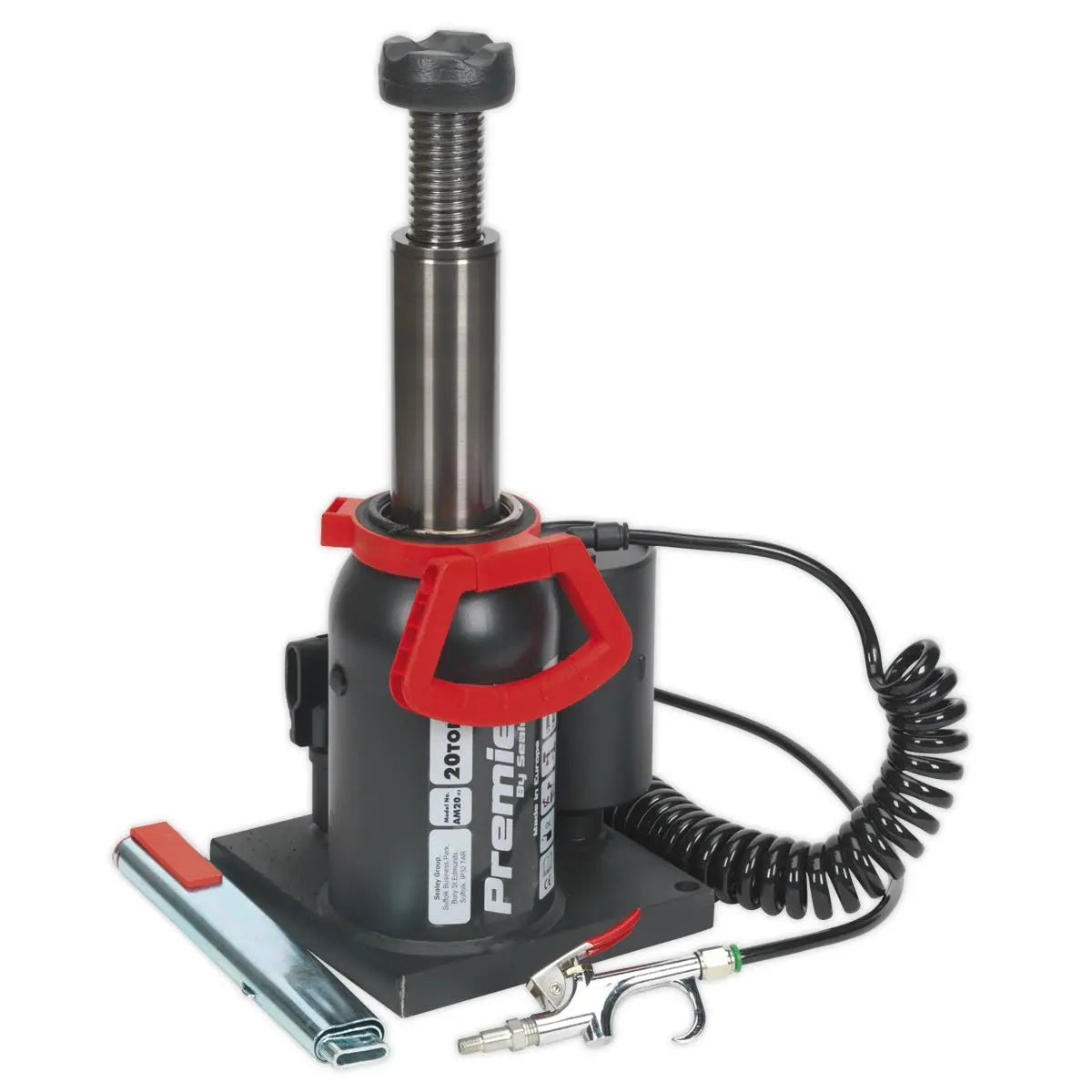 Sealey Premier Premier Manual/Air Hydraulic Bottle Jack 20 Tonne 