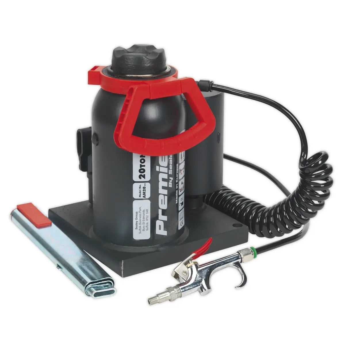 Sealey Premier Premier Manual/Air Hydraulic Bottle Jack 20 Tonne 