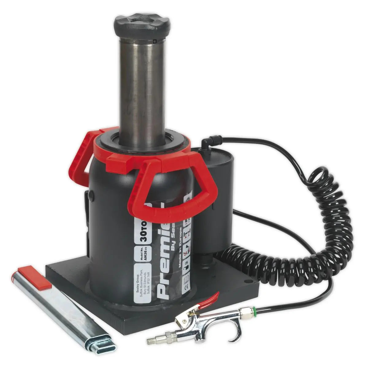 Sealey Premier Premier Manual/Air Hydraulic Bottle Jack 30 Tonne 