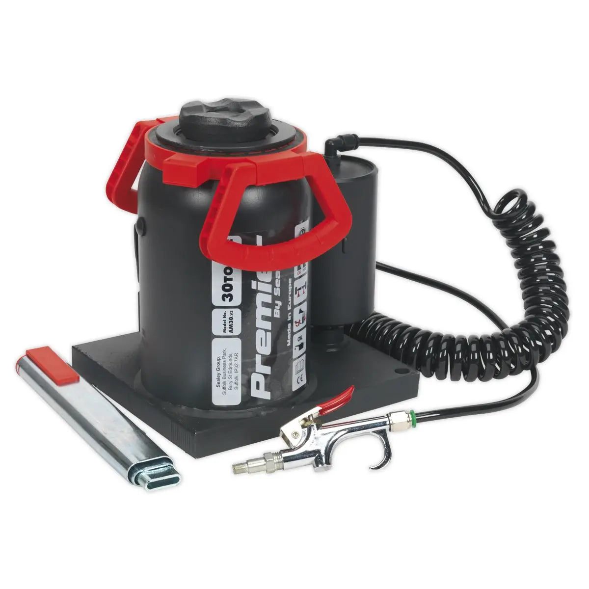 Sealey Premier Premier Manual/Air Hydraulic Bottle Jack 30 Tonne 