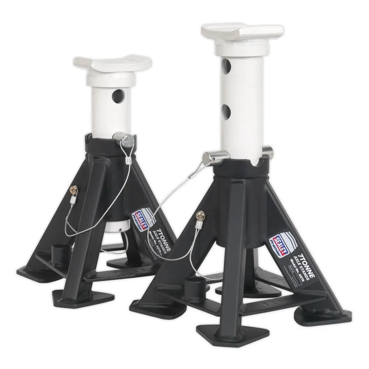 Sealey Premier Premier Short Axle Stands (Pair) 7 Tonne Capacity per Stand 