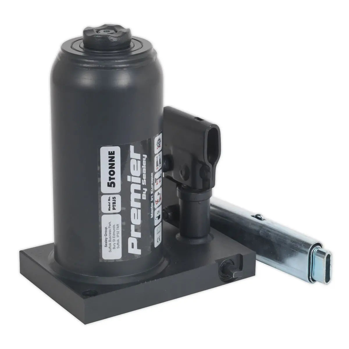 Sealey Premier Premier Telescopic Bottle Jack 5 Tonne 