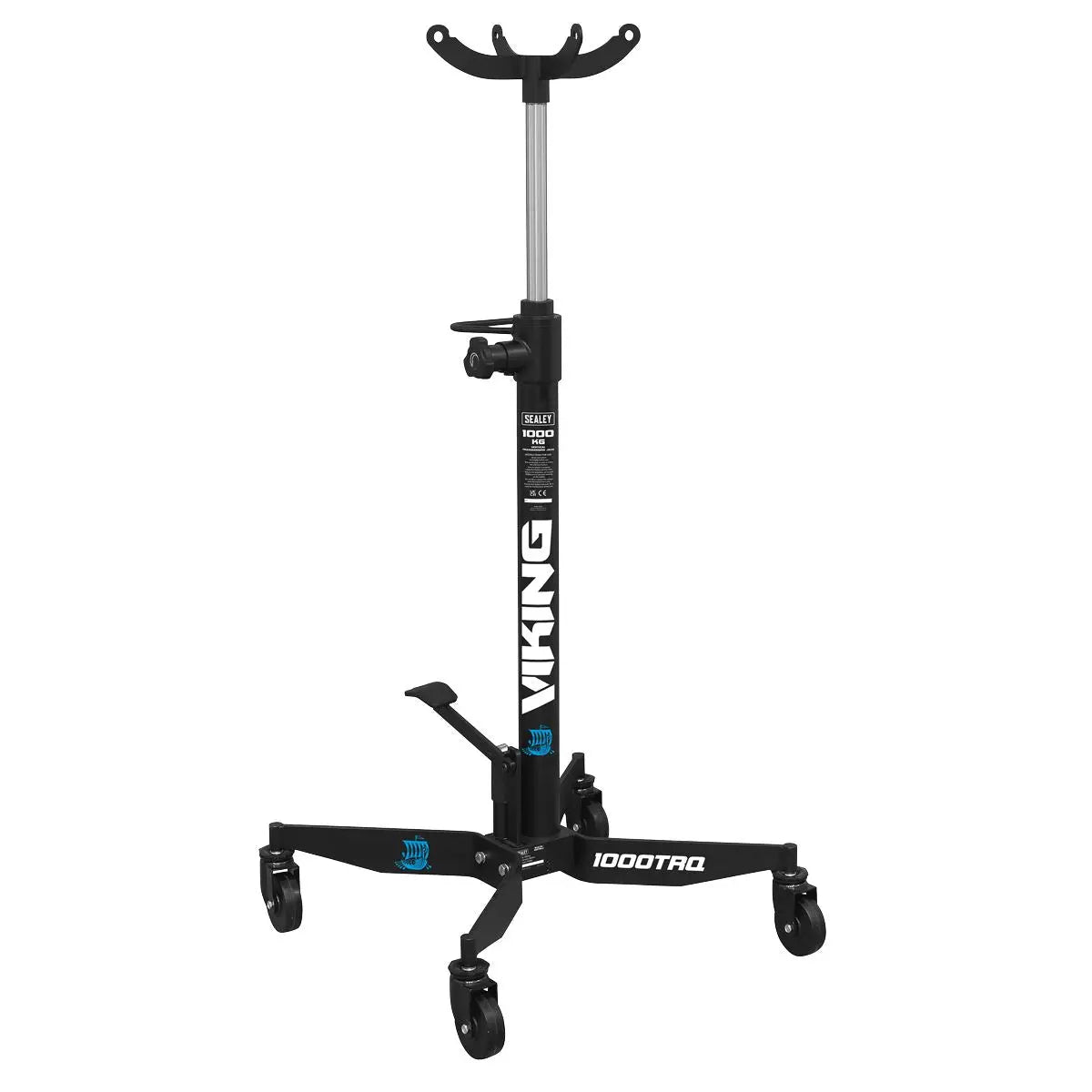 Sealey Premier Premier Vertical Quick Lift Transmission Jack 1 Tonne 