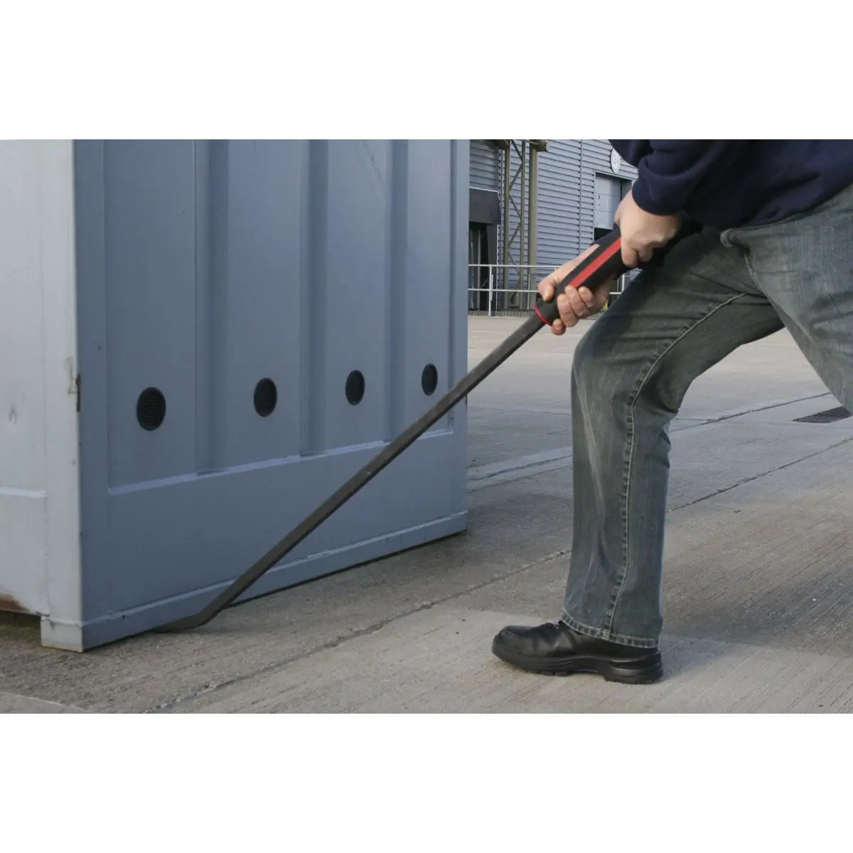 Sealey Premier Pry Bar 1220mm 45° Heavy-Duty with Hammer Cap 