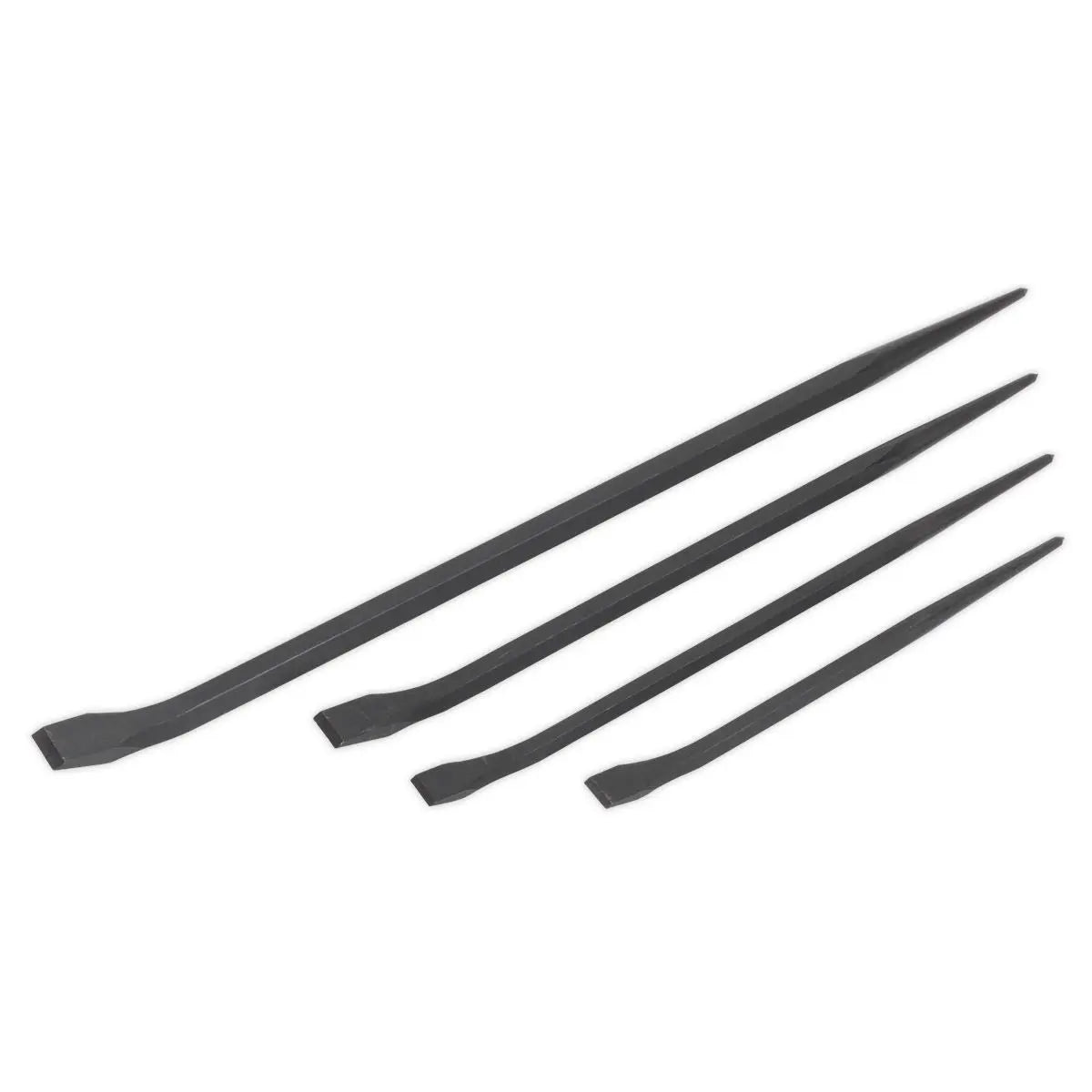 Sealey Premier Pry Bar Set 4pc 300, 400, 450, 600mm 