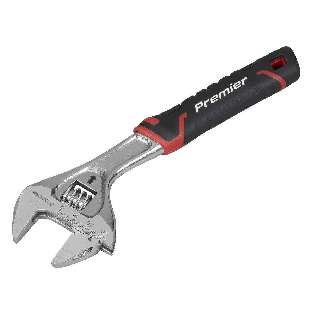 Sealey Premier Quick-Action Adjustable Wrench 200mm  White Rose Tools