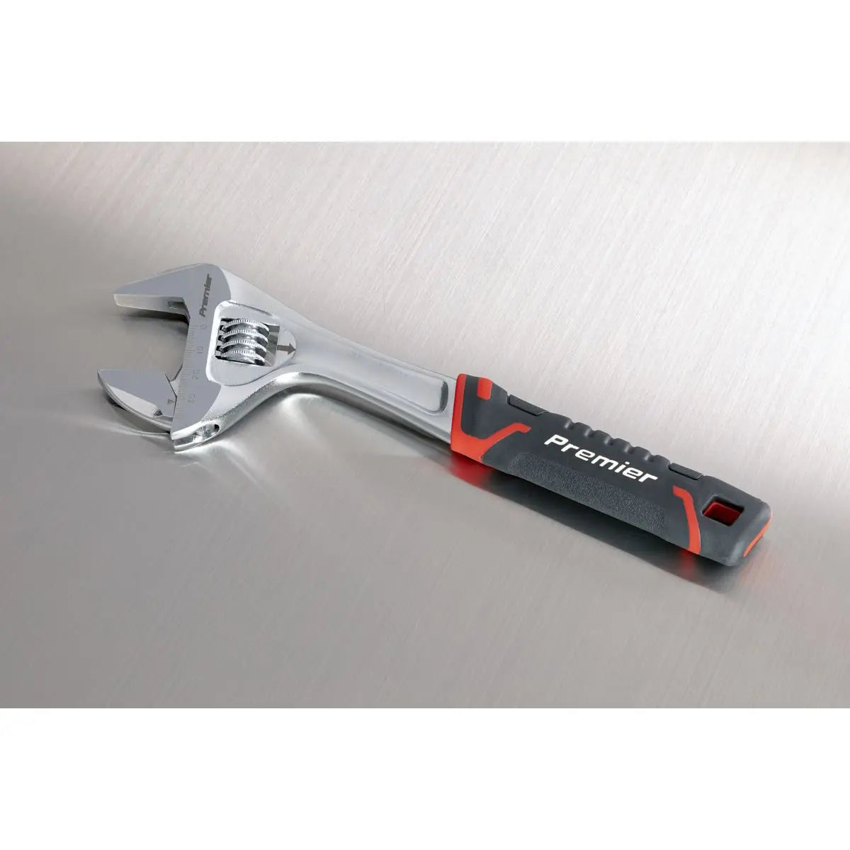 Sealey Premier Quick-Action Adjustable Wrench 200mm  White Rose Tools