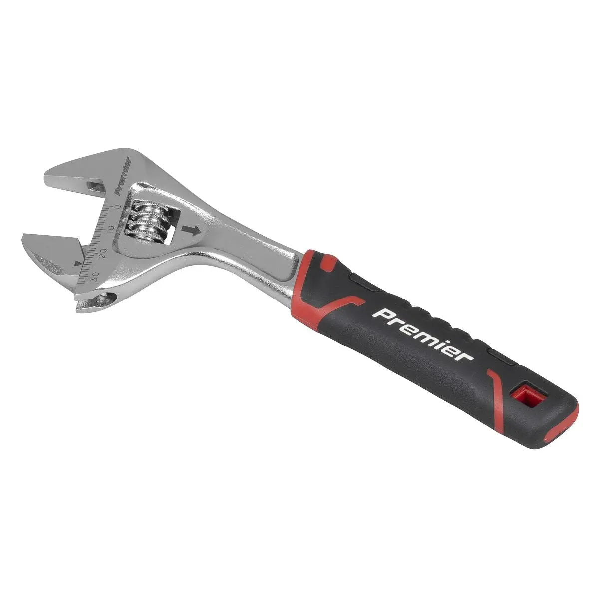 Sealey Premier Quick-Action Adjustable Wrench 200mm  White Rose Tools