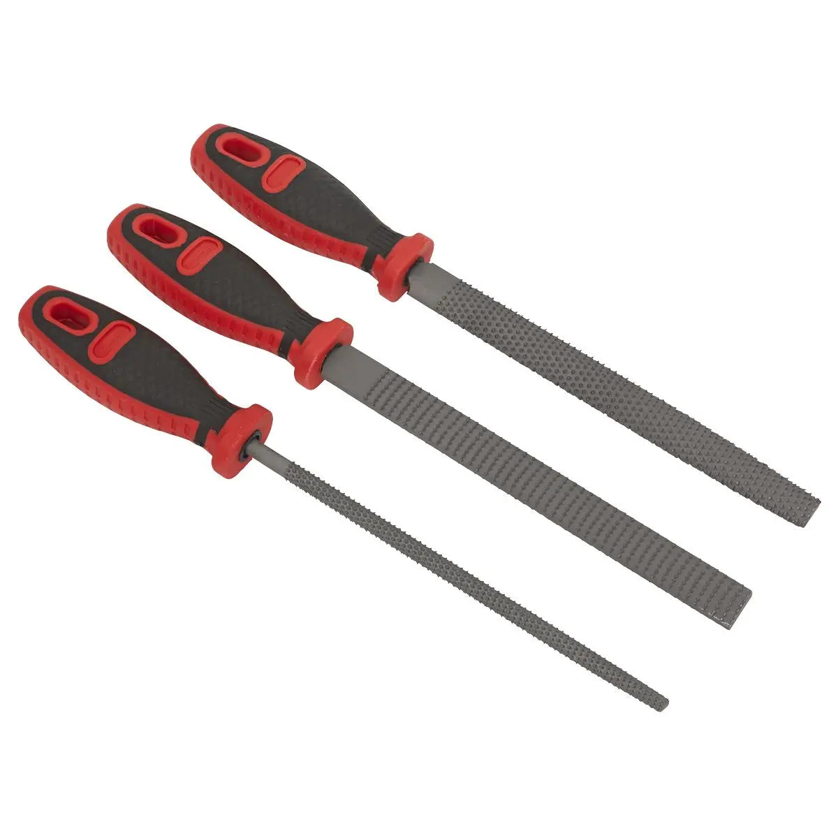 Sealey Premier Rasp File Set 3pc  White Rose Tools