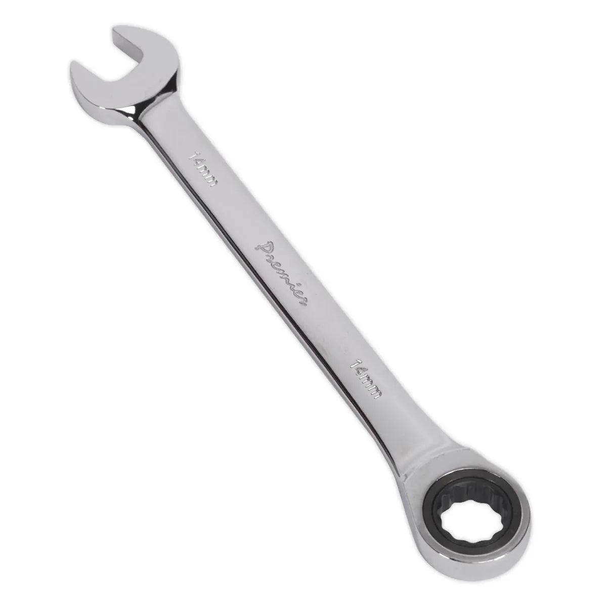 Sealey Premier Ratchet Combination Spanner 14mm 