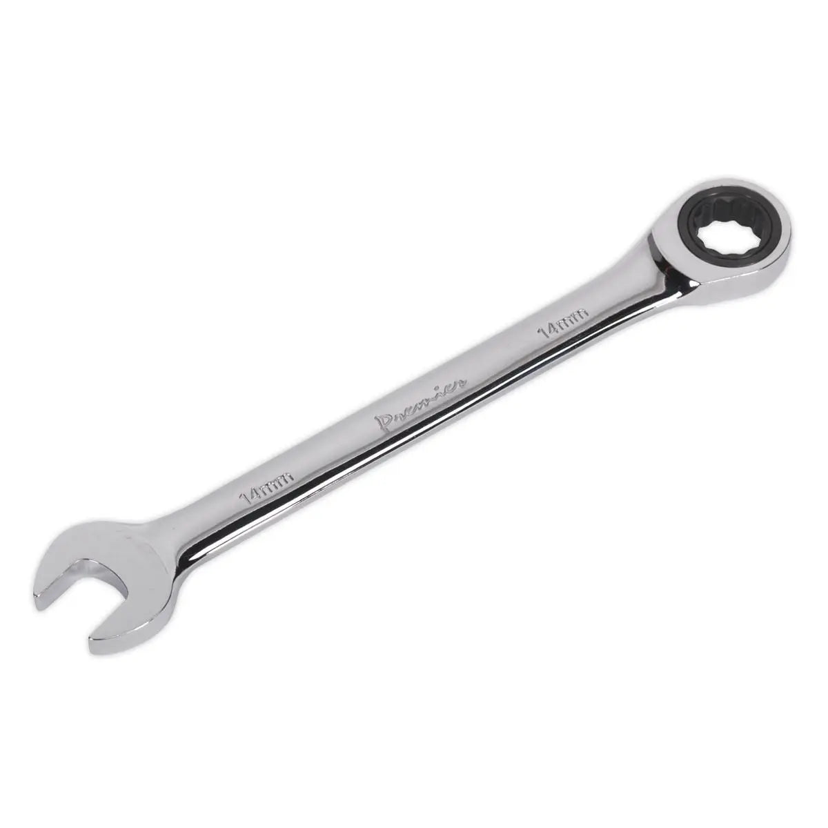 Sealey Premier Ratchet Combination Spanner 14mm 