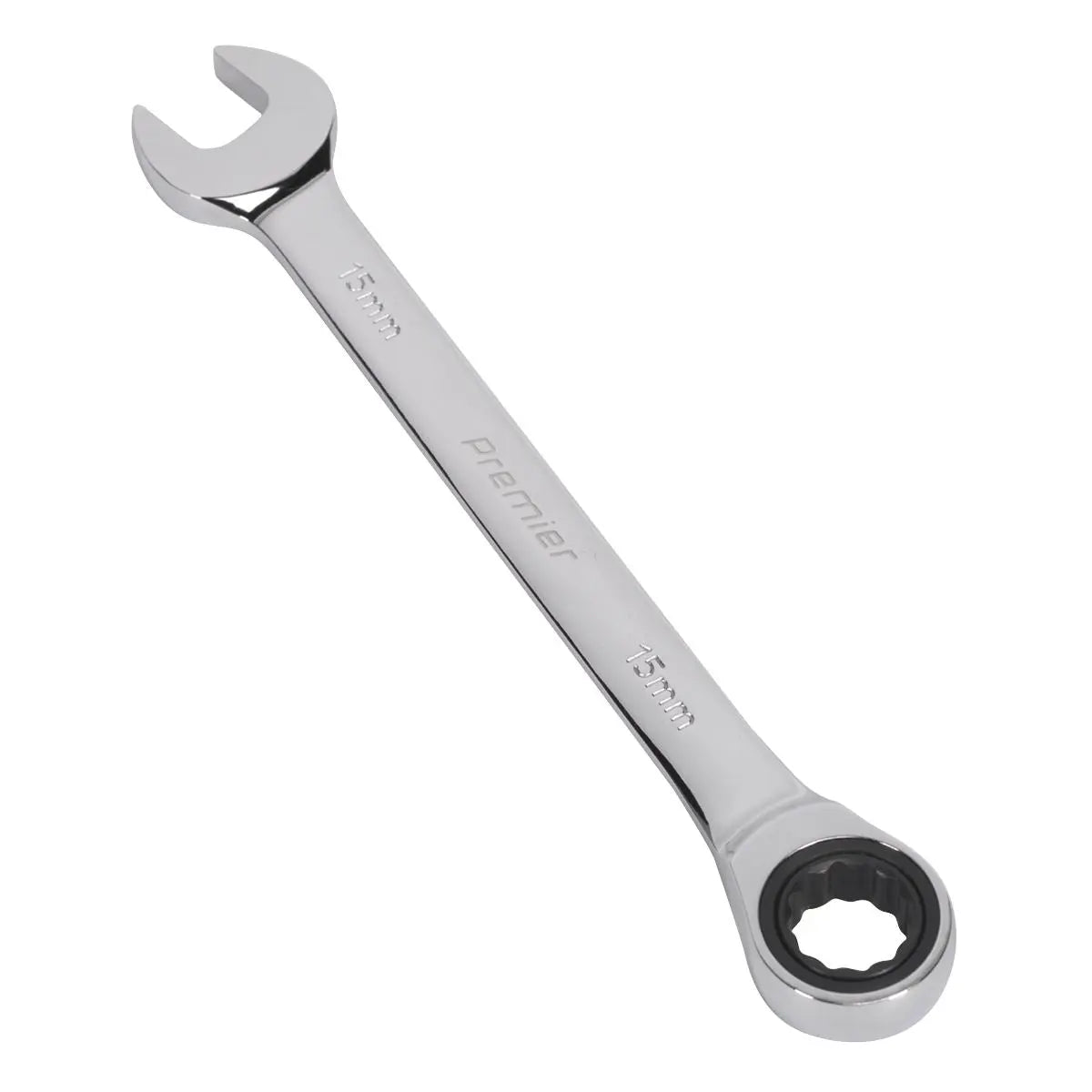 Sealey Premier Ratchet Combination Spanner 15mm 