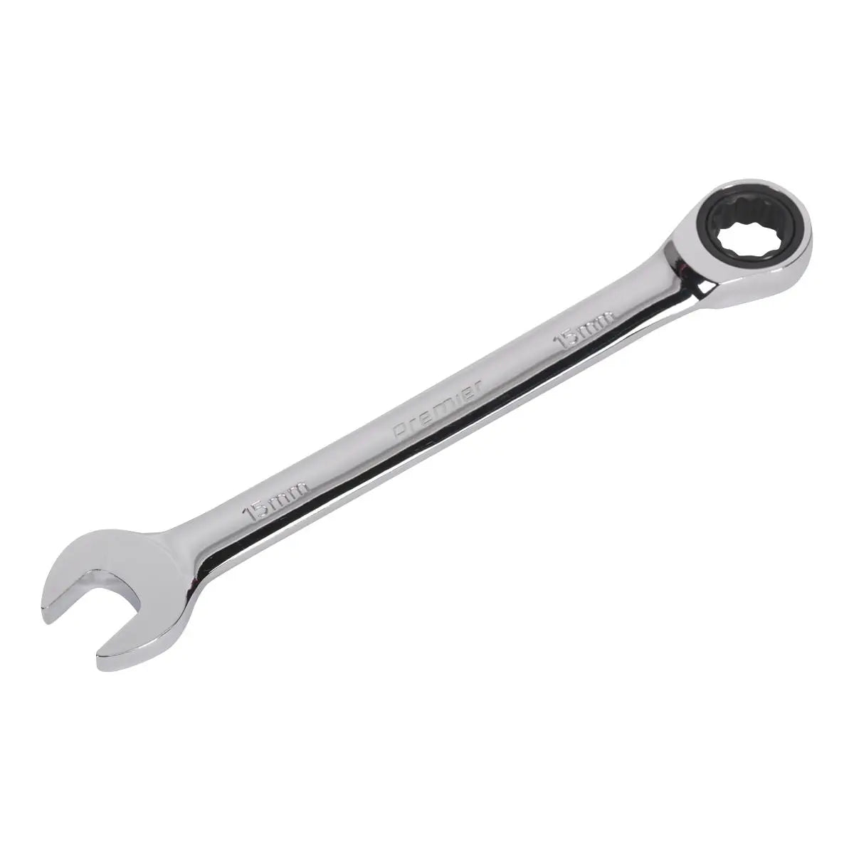 Sealey Premier Ratchet Combination Spanner 15mm 