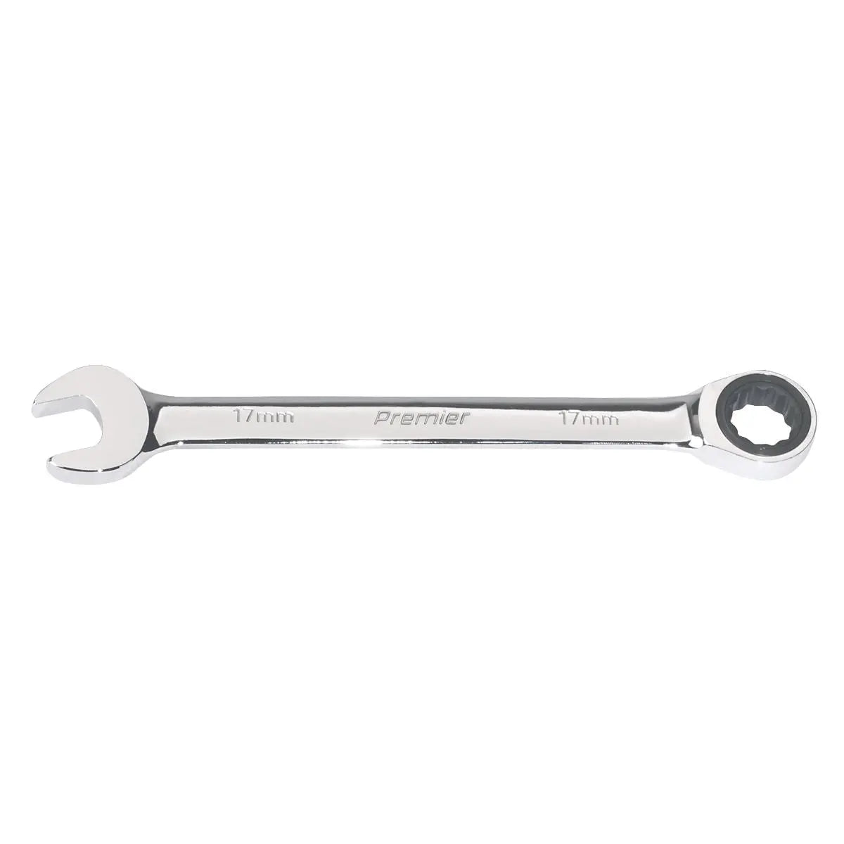 Sealey Premier Ratchet Combination Spanner 17mm 