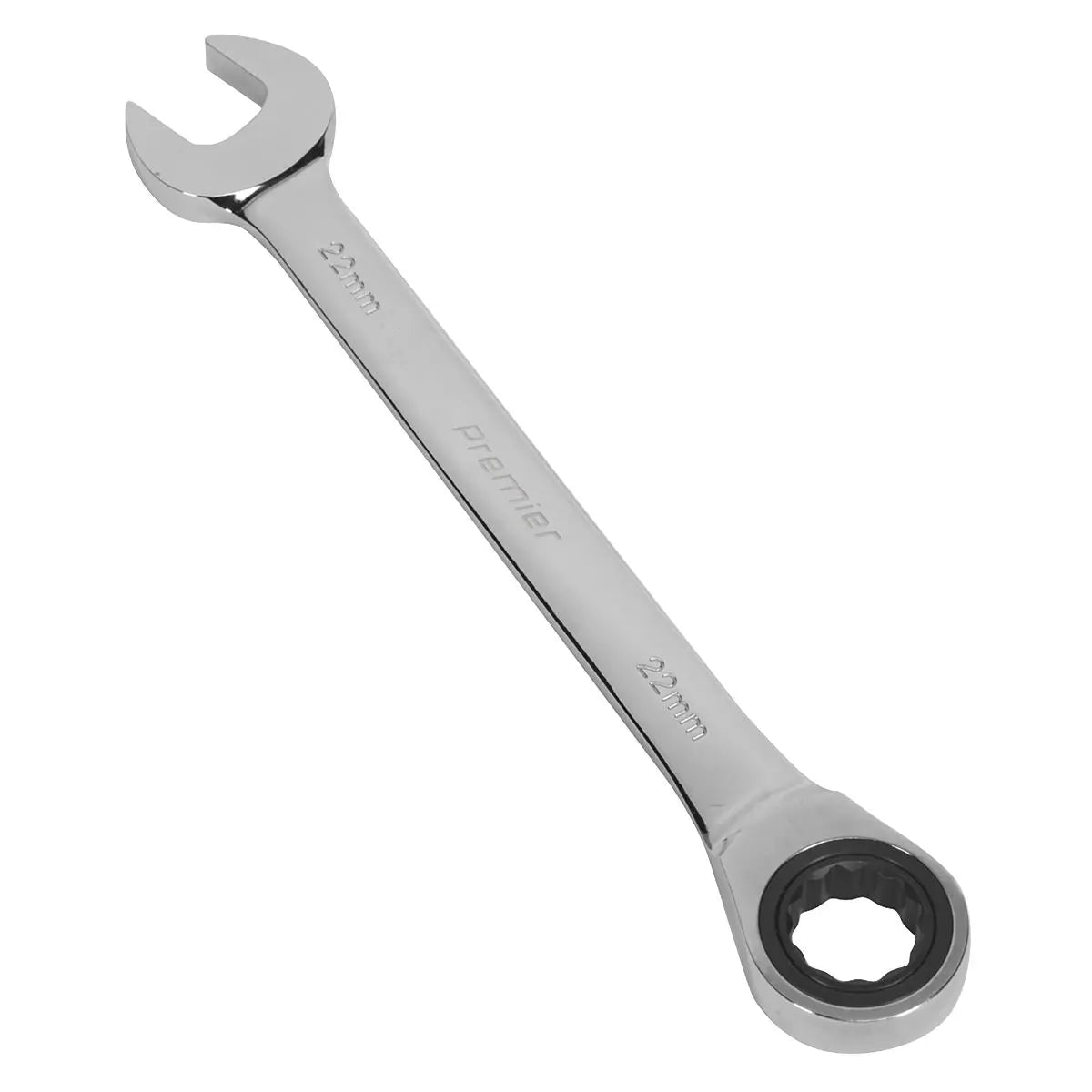 Sealey Premier Ratchet Combination Spanner 22mm 