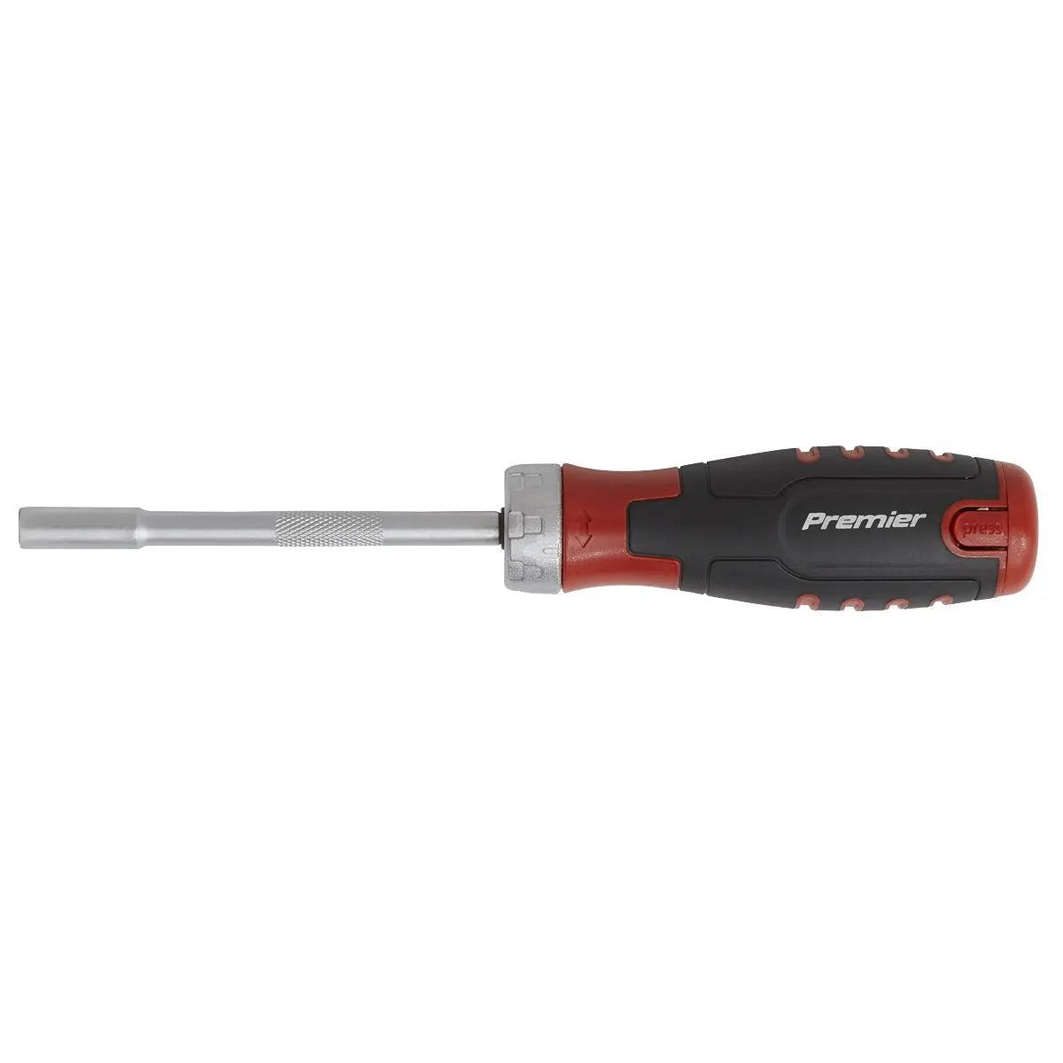 Sealey Premier Ratchet Screwdriver Set 12 Piece S2 Steel Bits 