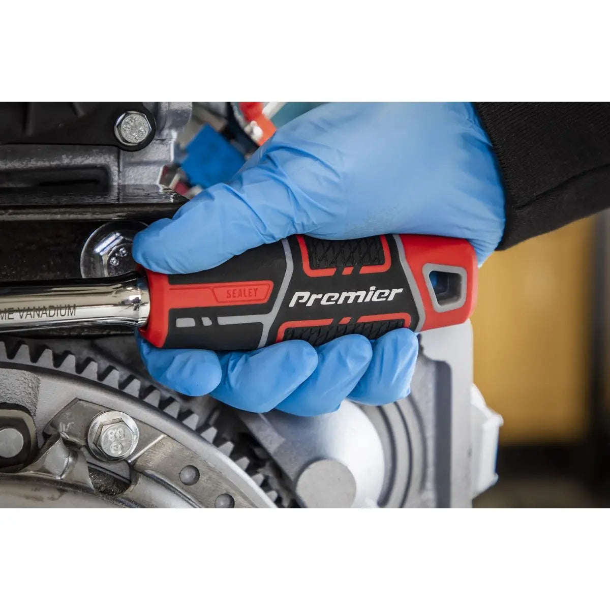 Sealey Premier Ratchet Wrench 1/2"Sq Drive Flip Reverse  White Rose Tools