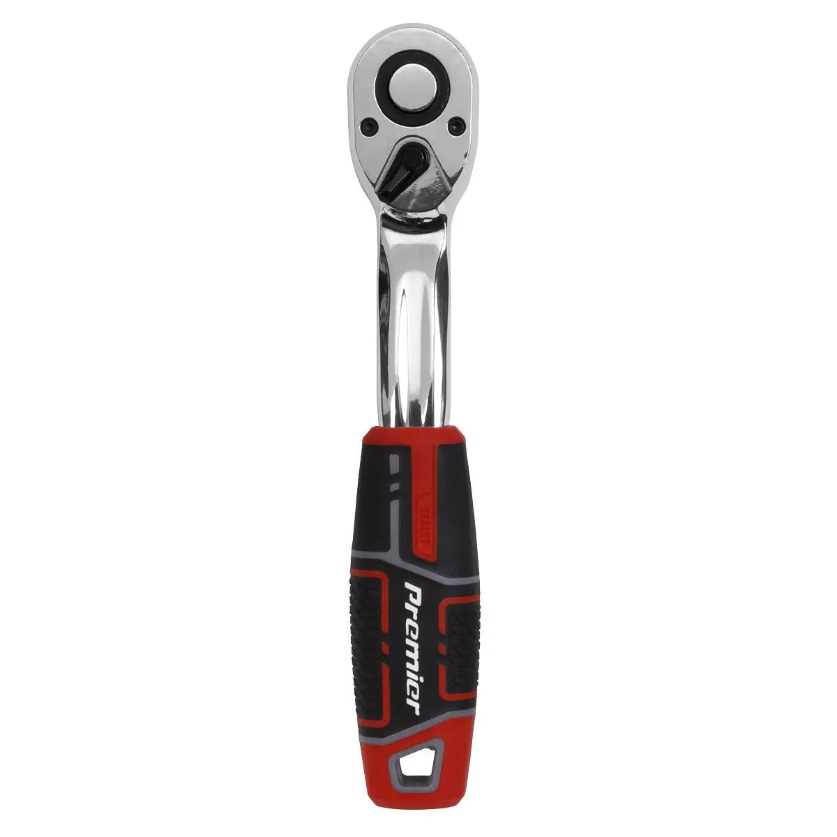 Sealey Premier Ratchet Wrench 1/2"Sq Drive Offset Pear-Head with Flip Reverse  White Rose Tools