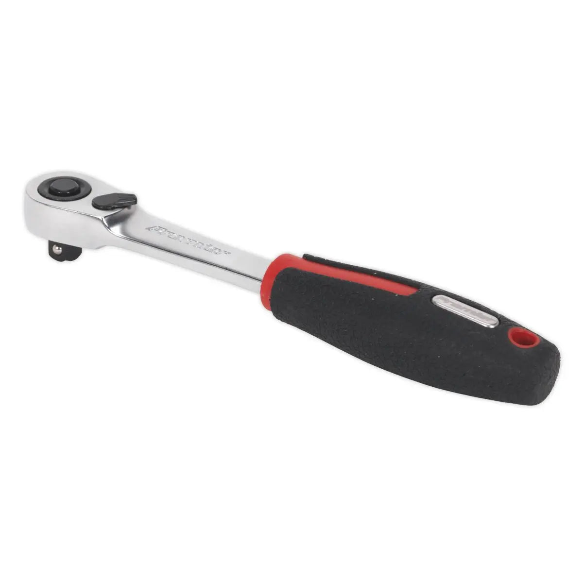 Sealey Premier Ratchet Wrench 1/4"Sq Drive Compact Head 72-Tooth Flip Reverse Platinum Series 