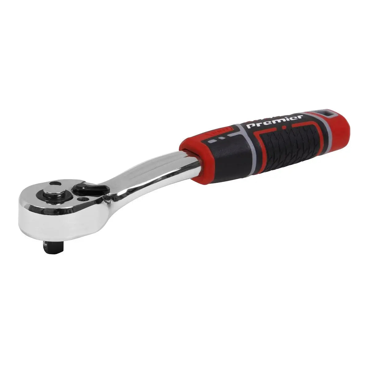 Sealey Premier Ratchet Wrench 1/4"Sq Drive Offset with Flip Reverse  White Rose Tools