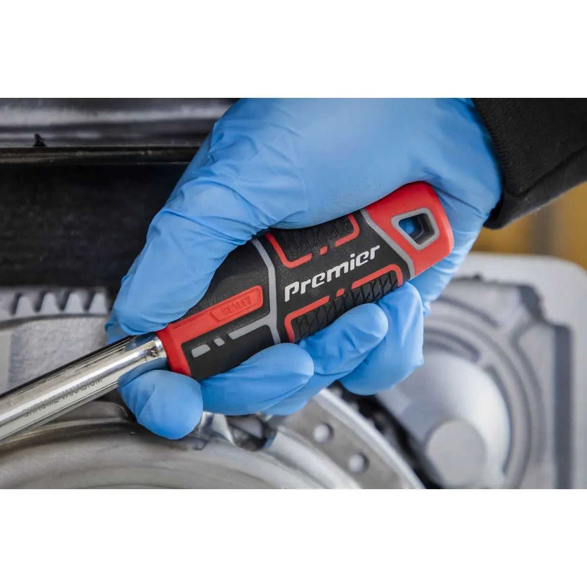 Sealey Premier Ratchet Wrench 3/8"Sq Drive Flip Reverse  White Rose Tools