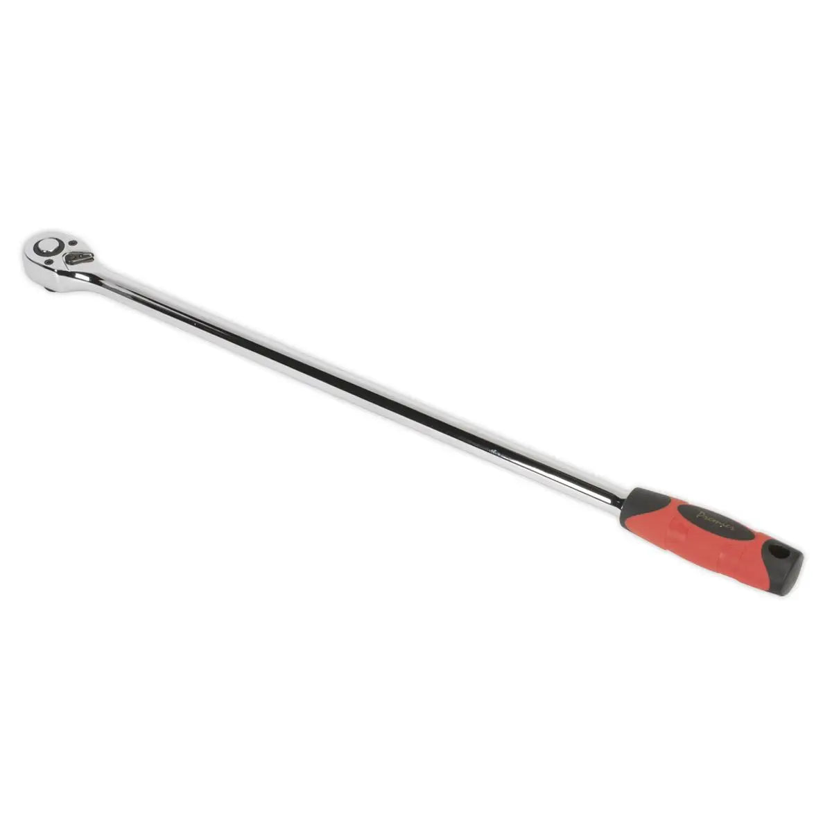 Sealey Premier Ratchet Wrench Extra-Long 600mm 1/2"Sq Drive 