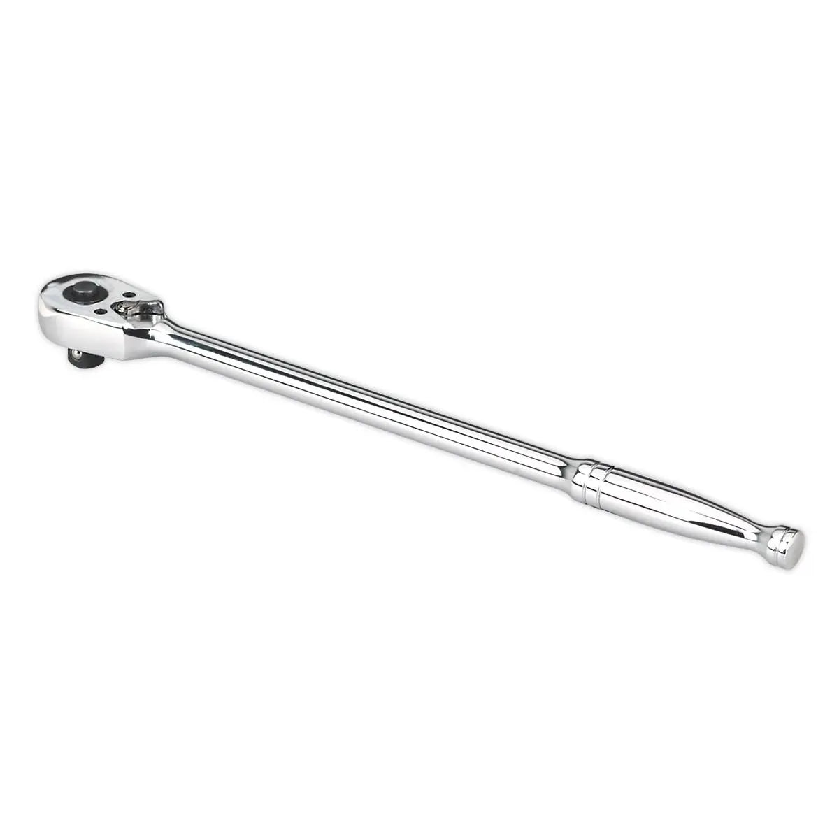 Sealey Premier Ratchet Wrench Long Pattern 375mm 1/2"Sq Drive Pear-Head Flip Reverse 