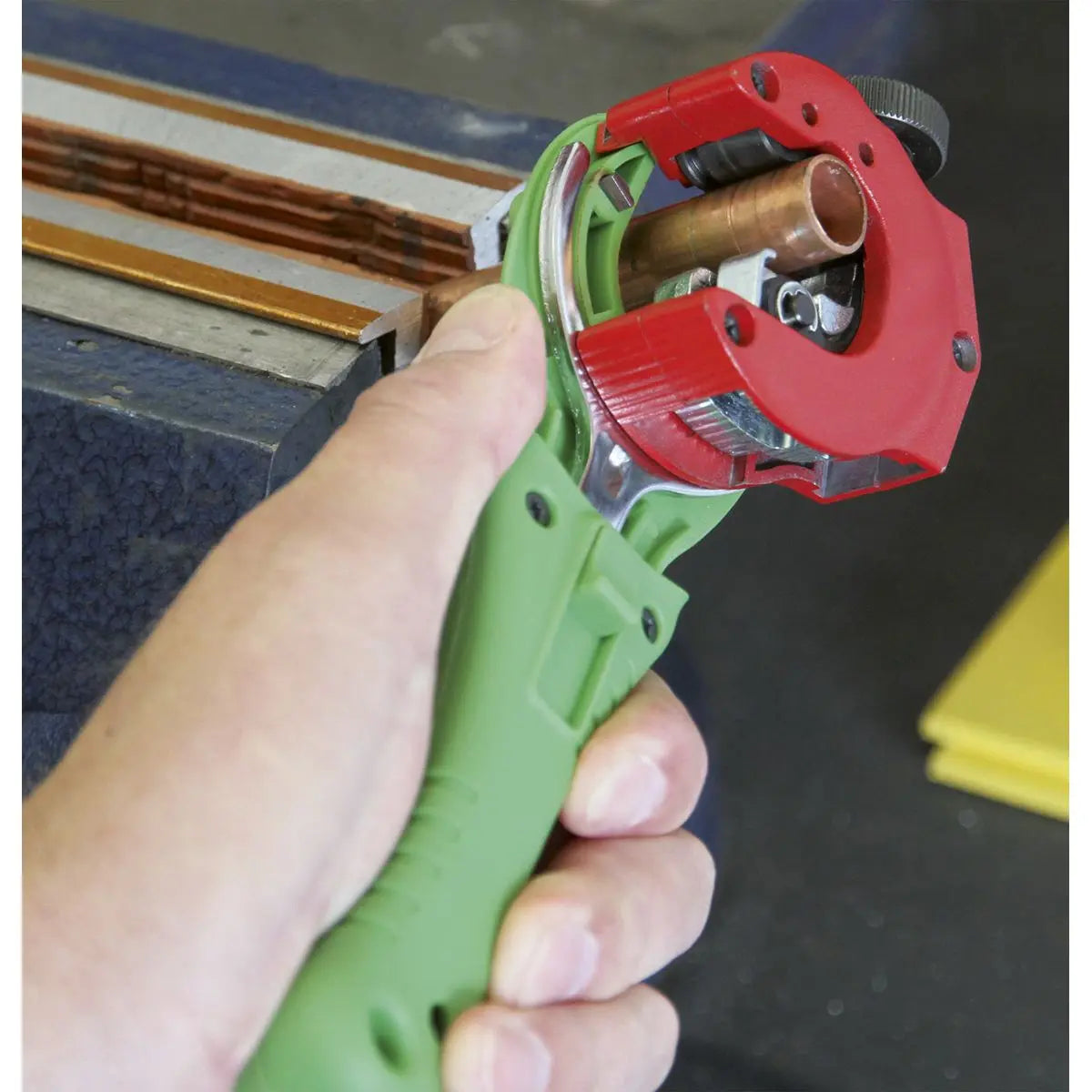 Sealey Premier Ratcheting Pipe Cutter 2-in-1 Ø6-28mm 
