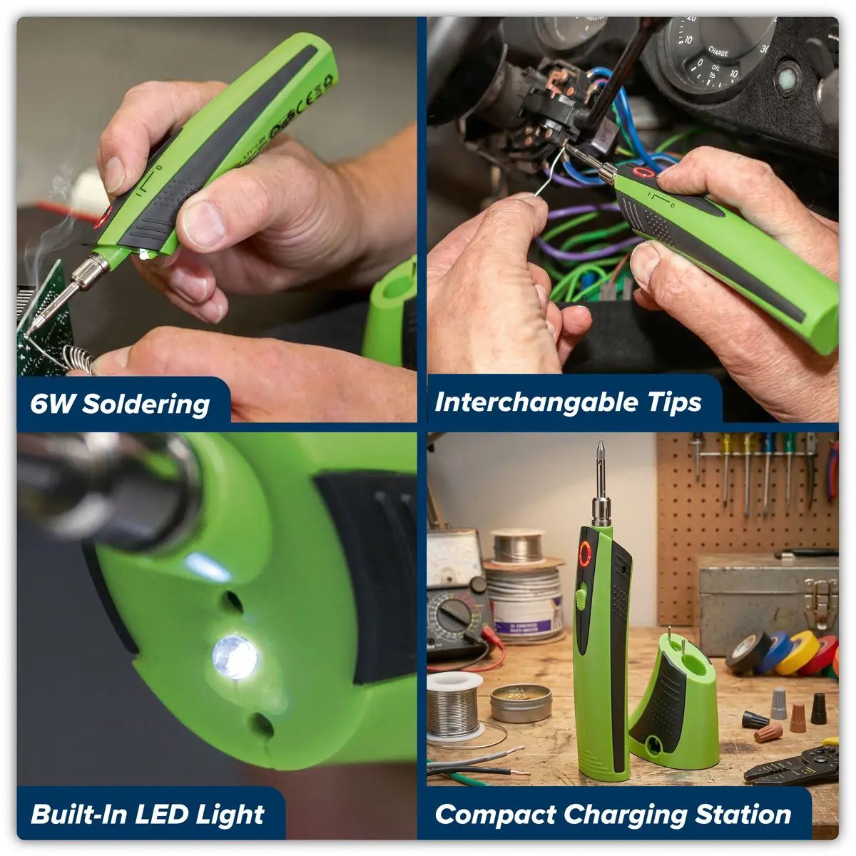 Sealey Premier Rechargeable Soldering Iron 6W  White Rose Tools
